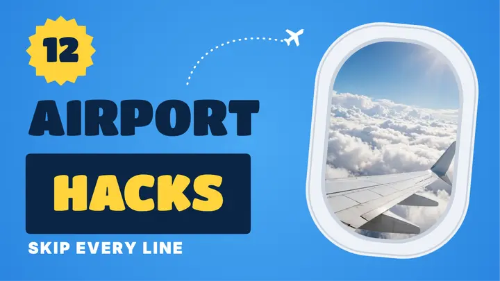 Window seat airport hacks template
