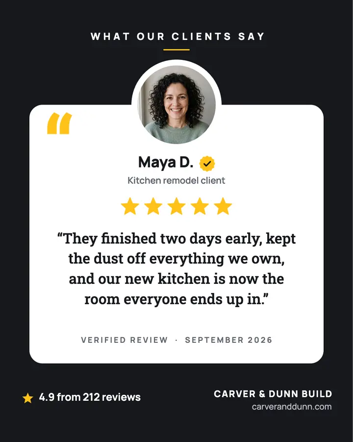 Five-star client testimonial post template