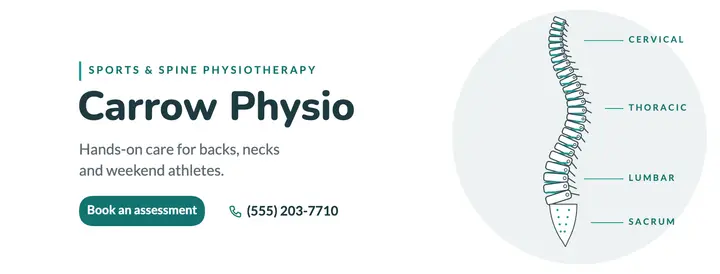 Spine drawing physiotherapy clinic cover template
