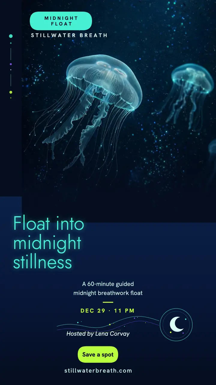 Midnight Float breathwork story template