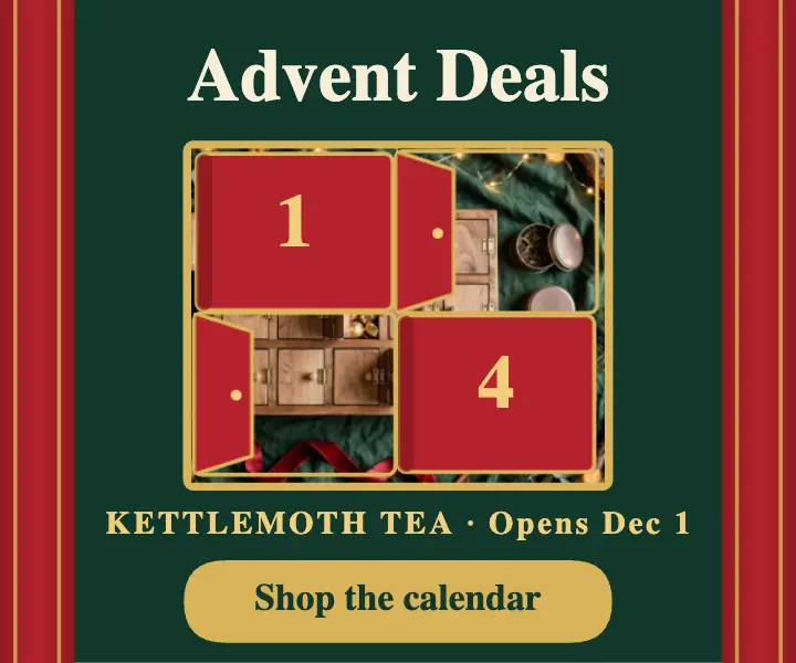 Kettlemoth Tea advent countdown ad template