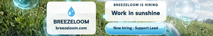 Breezeloom hiring LinkedIn cover template
