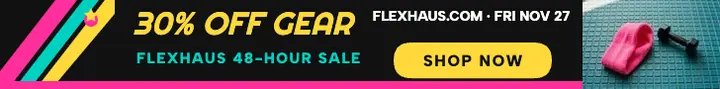 Flexhaus 48-hour gym sale leaderboard template