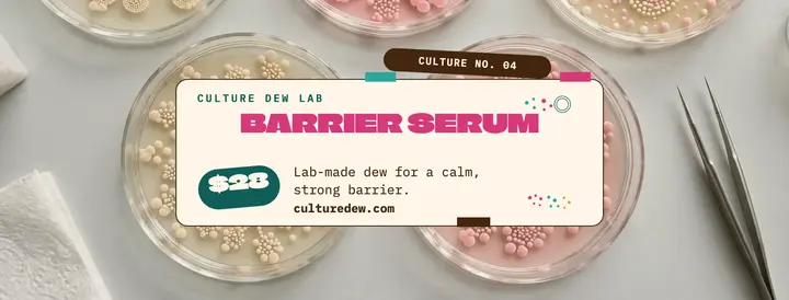 Culture Dew barrier serum agar cover template