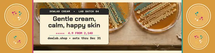Dewlab cream review agar banner template