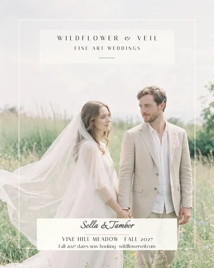 Sella and Tamber meadow wedding post template