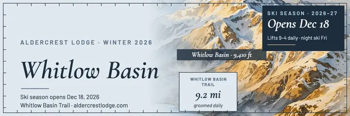 Aldercrest Lodge ski ridgeline header template