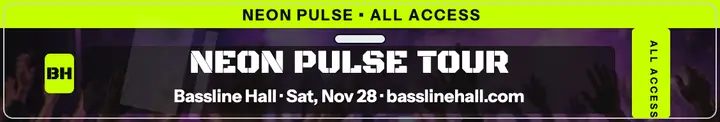 Neon Pulse tour club cover template