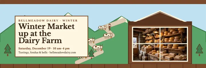 Bellmeadow Dairy winter market header template