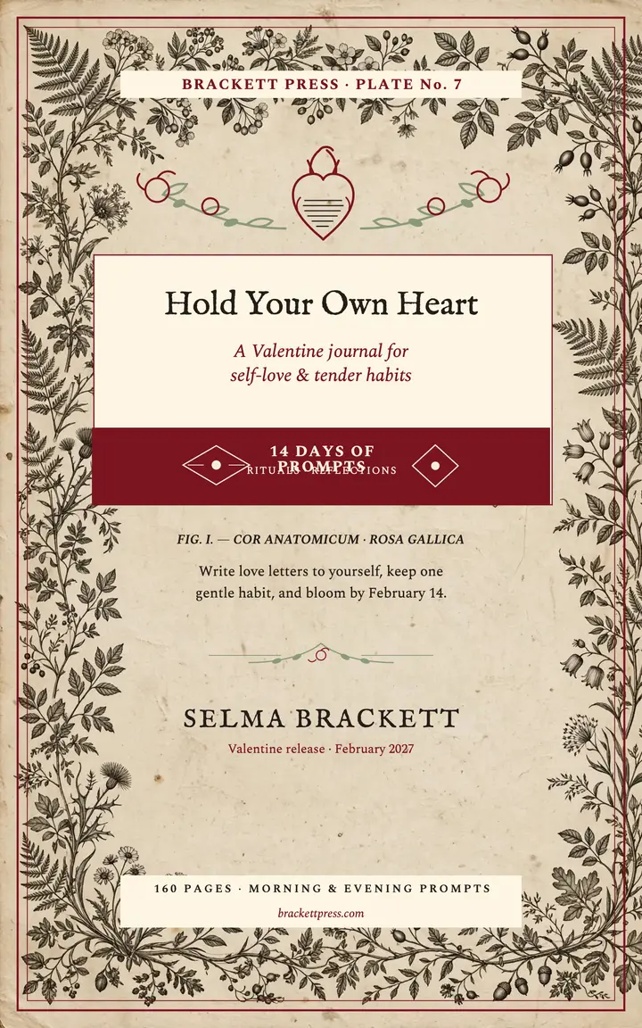 Hold Your Own Heart wellness ebook cover template