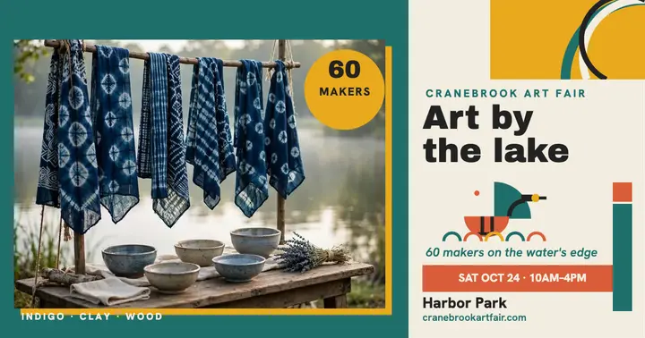 Cranebrook lakeside art fair post template