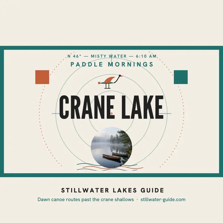 Crane Lake paddle mornings post template