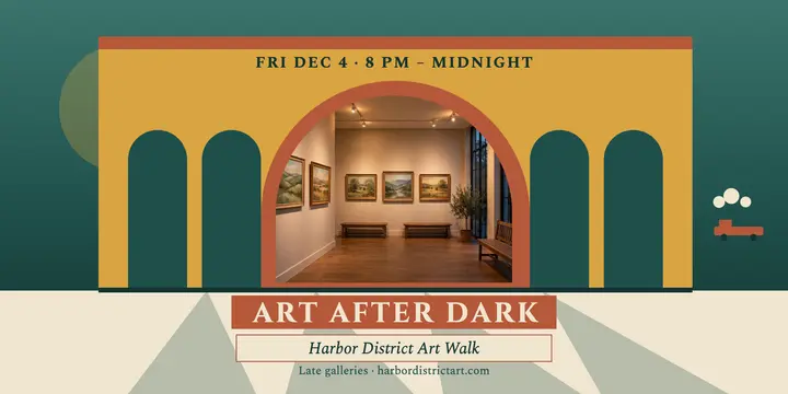 Harbor District late gallery walk post template