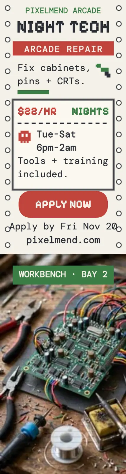 Pixelmend night tech hiring skyscraper template