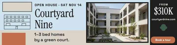 Courtyard Nine apartment billboard: apartment billboard template