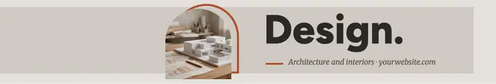 Architecture studio arch cover template