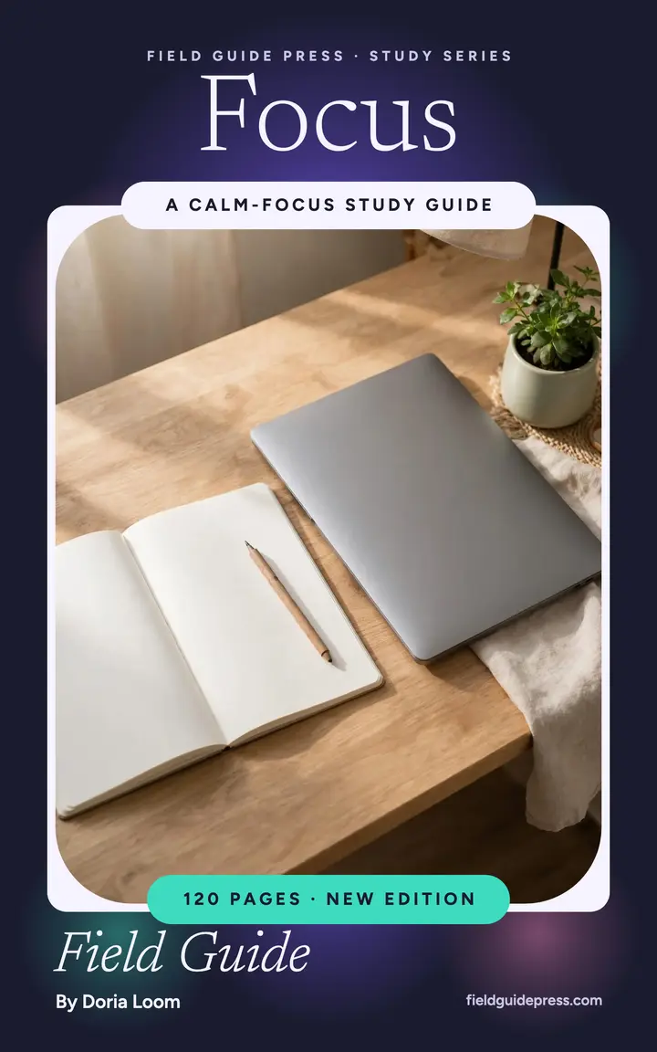 Focus Field Guide aurora ebook cover template