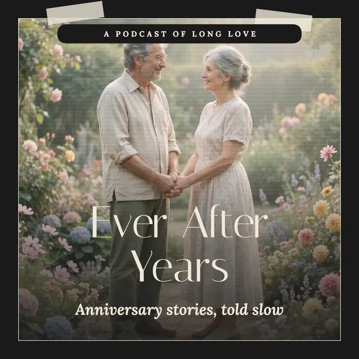Ever After Years anniversary podcast cover template