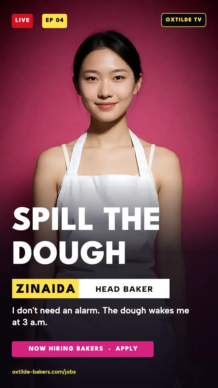Oxtilde Bakers confessional hiring story template