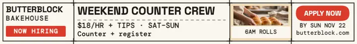 Butterblock weekend crew grid ad template