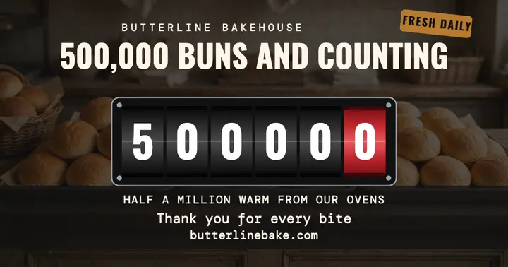 Butterline Bakehouse 500k buns counter post template
