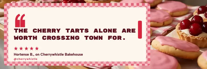 Cherrywhistle Bakehouse review header template