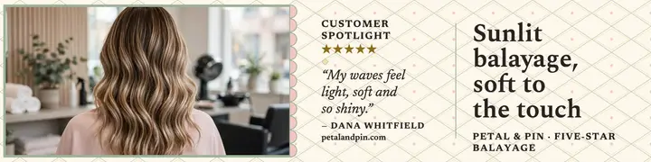 Balayage spotlight reviews banner template
