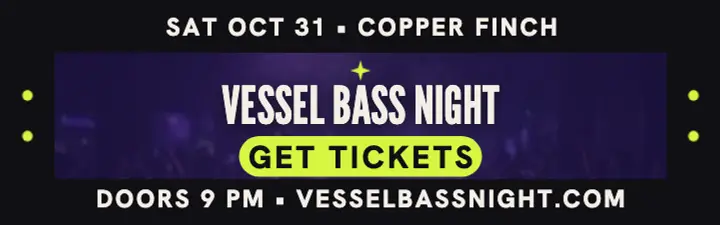 Vessel Bass Night perimeter club ad template