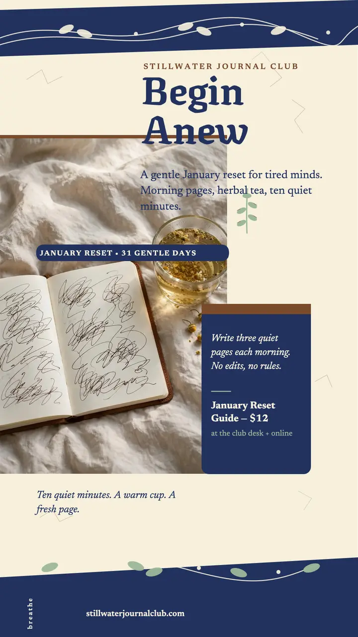 Stillwater January reset story template
