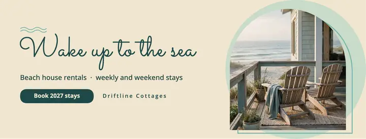 Beach house rentals cover template