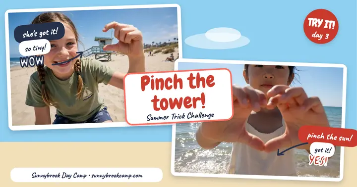 Sunnybrook beach pinch trick challenge template