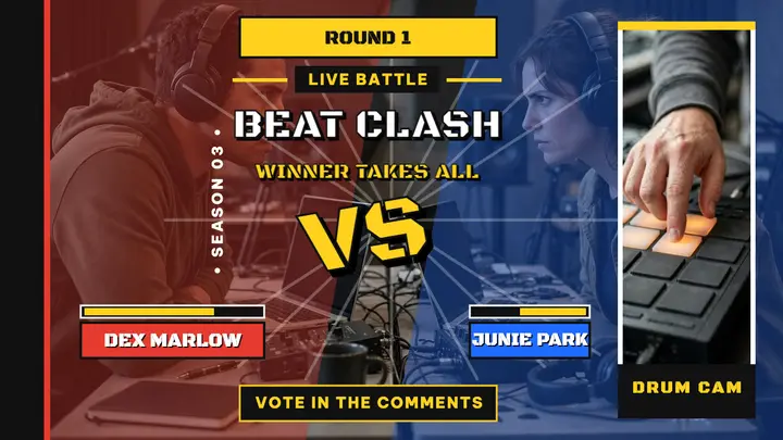 Beat Clash versus thumbnail template