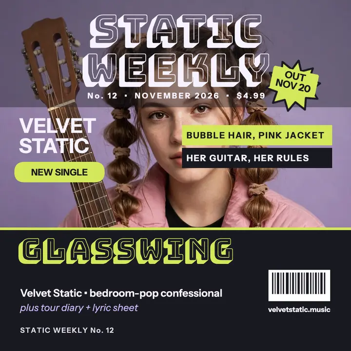 Velvet Static Glasswing cover post template
