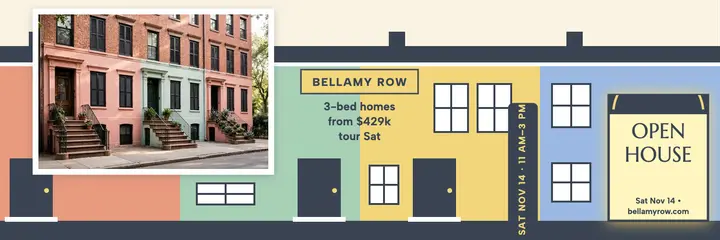 Bellamy Row open house header template