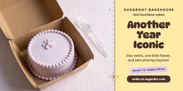 Sugardot mini birthday cake post: birthday cake post template