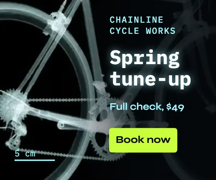 Chainline tune-up ad template