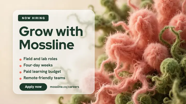 Mossline Bio-Lab hiring thumbnail template