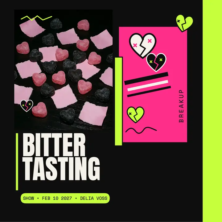 Bittertasting breakup podcast cover: breakup podcast cover template