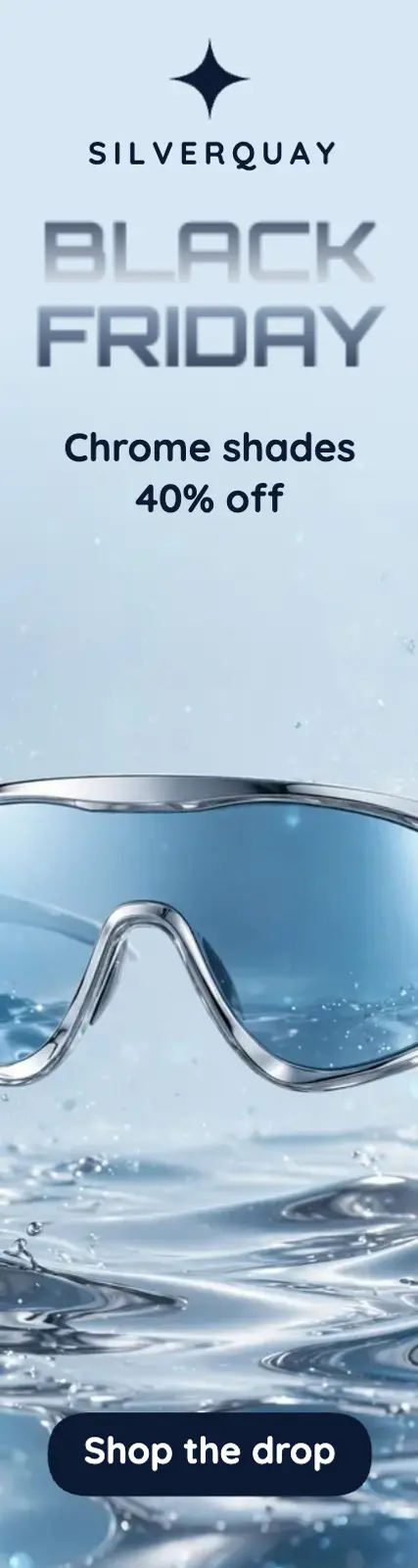 Silverquay Black Friday shades ad template