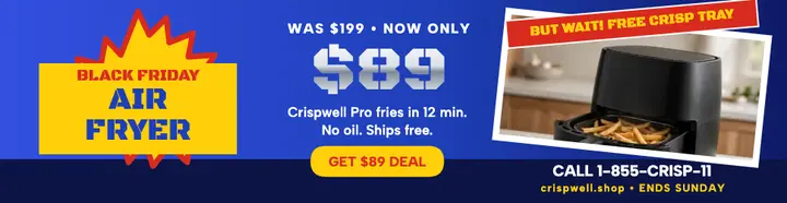 Crispwell Pro Black Friday billboard: black friday billboard template