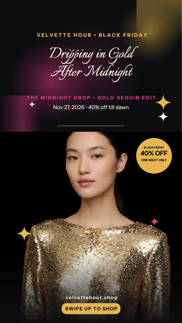 Velvette Hour midnight glam story template