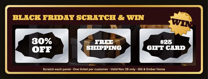 Black Friday scratch-off cover template