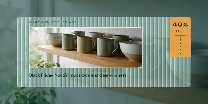 Orrowen Stoneware Black Friday X post template