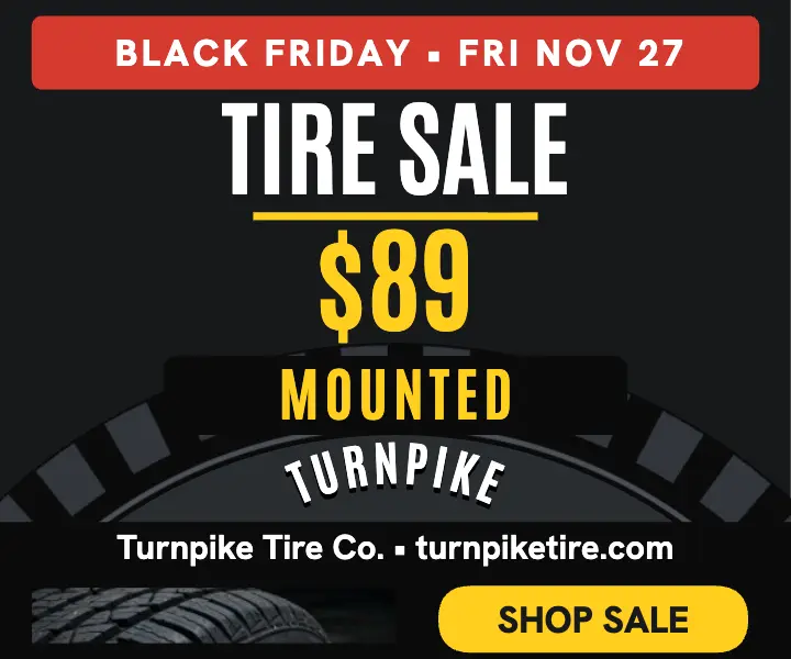 Turnpike Tire Black Friday sale ad template