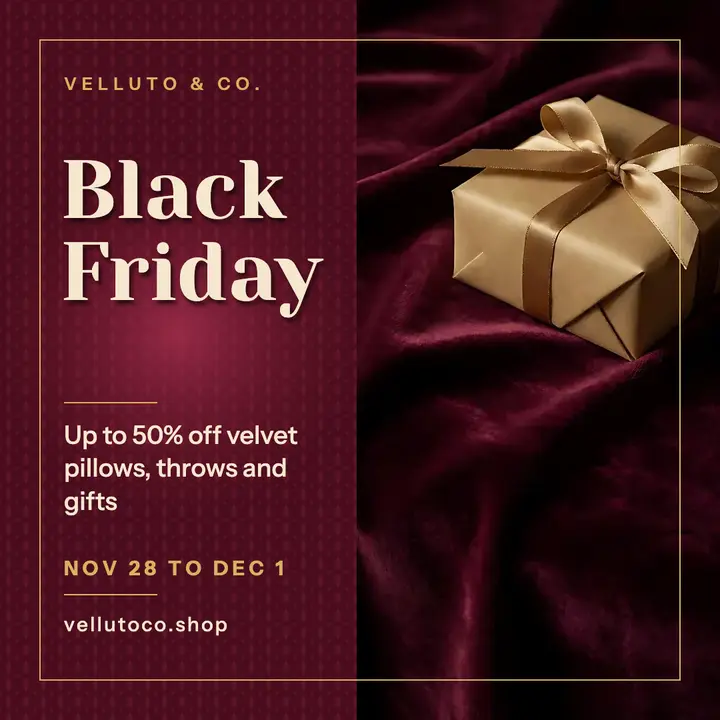 Velluto Black Friday velvet post template