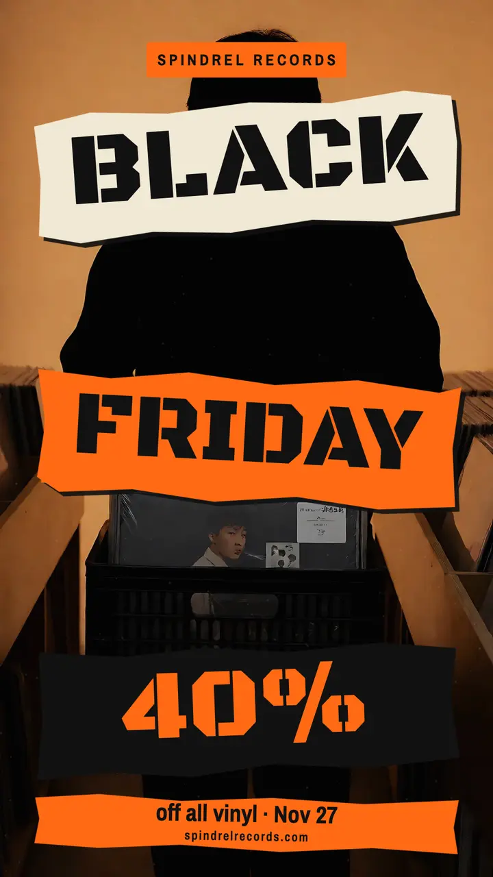 Spindrel Records Black Friday vinyl sale story template