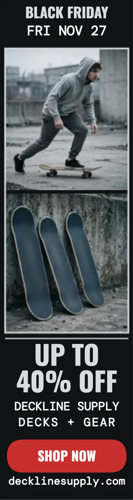 Deckline Supply Black Friday skate sale skyscraper: black friday skate sale template