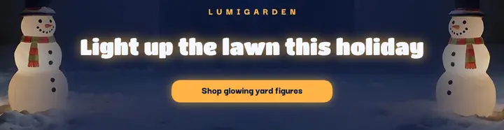 Lumigarden holiday lawn figures billboard template