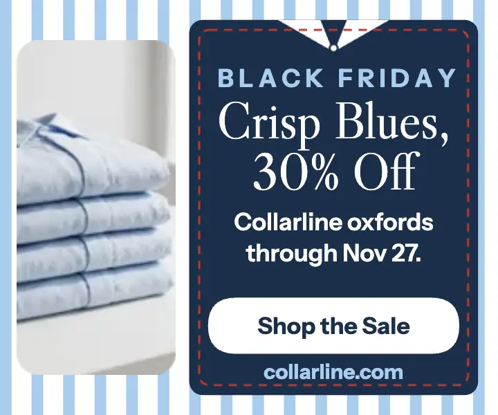 Collarline Supply Black Friday oxford sale ad template
