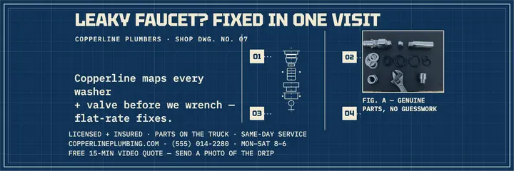 Copperline faucet fix blueprint header template